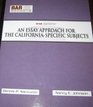 Bar Secrets An Essay Approach for the California Specific Subjects