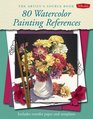 The Artist's Source Book 80 Watercolor Painting References Includes Transfer Paper and Templates