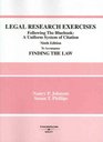 Legal Research Exercises Following the BluebookA Uniform System of Citation