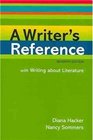 Writer's Reference 7e with Writing About Literature  America Now 9e  paperback dictionary