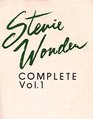 Stevie Wonder Complete Volume 1
