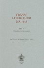 Franse literatuur na 1945 Deel 1 figuren uit de canon