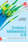 Childrens Mathematics 415 Learning from Errors and Misconceptions