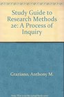 Research Methods  A Process of Inquiry