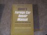 Foreign Car Repair Manual