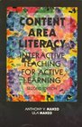 Content Area Literacy Interactive Teaching for Active Learning