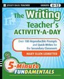 The Writing Teacher's ActivityaDay 180 Reproducible Prompts and QuickWrites for the Secondary Classroom