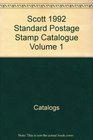 Scott 1992 Standard Postage Stamp Catalogue Volume 1