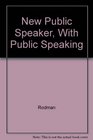 New Public Speaker With Public Speaking