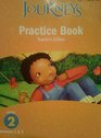 Journeys Practice Book Teacher Annotated Edition Grade 2