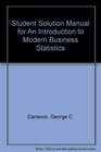 Introduction to Modern Business Statistics