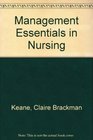 Management Essentials in Nursing