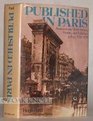 Published in Paris American and British writers printers and publishers in Paris 19201939