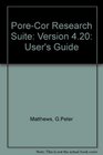 PoreCor Research Suite User's Guide Version 420