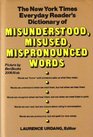 Everyday Readers Dictionary Of Misunderstood Misused Mispronounced Words