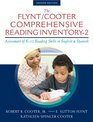 The Flynt/Cooter Comprehensive Reading Inventory2 Assessment of K12 Reading Skills in English  Spanish