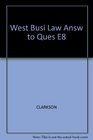 West Busi Law Answ to Ques E8