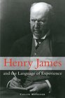 Henry James and the Language of Experience
