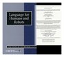 Language for Humans and Robots