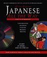 Living Language  Japanese All the Way  CD/Book Learn at Home and On the Go