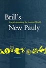 Brill's New Pauly Antiquity Volume 9