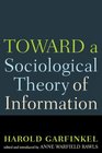 Toward a Sociological Theory of Information