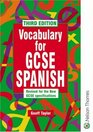 Vocabulary for GCSE Spanish