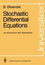 Stochastic Differential Equations An Introduction with Applications