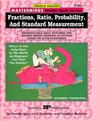 Fractions Ratio Probability and Standard Measurement Reproducible Skill Builders  Higher Order Thinking Activities Based on Nctm Standards
