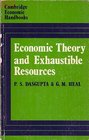 Economic theory and exhaustible resources