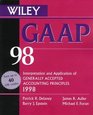 Gaap 98 Interpretation and Application of Generally Accepted Accounting Principles 1998