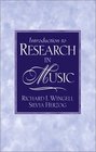 Introduction to Research in Music