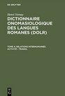 Vernay Dictionnaire Onomasiol Lang Romanes Dolr 4