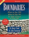 Boundaries When To Say Yes How to Say No
