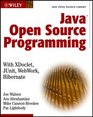 Java Open Source Programming with XDoclet JUnit WebWork Hibernate