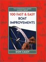 100 Fast  Easy Boat Improvements