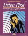 Listen First  Focused Listening Tasks for Beginners