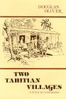 Two Tahitian Villages Some Essays in Comparison