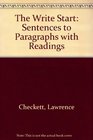 The Write Start Sentences to Paragraphs with Readings