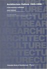 Architecture Culture  19431968