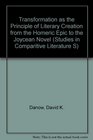 Transformation As the Principle of Literary Creation from the Homeric Epic to the Joycean Novel  V 62