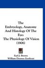 The Embryology Anatomy And Histology Of The Eye The Physiology Of Vision