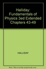 Fundamentals of Physics Chapters 4349