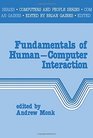 Fundamentals of HumanComputer Interaction