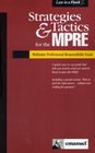 Strategies  Tactics for the Mpre Multistate Professional Responsibility Exam