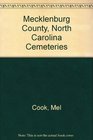 Mecklenburg County North Carolina Cemeteries