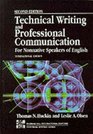 Technical Writing and Professional Communication for Nonnative Speakers of English