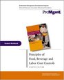 Principles of Food Beverage and Labor Cost Controls Student Workbook