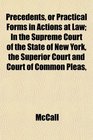 Precedents or Practical Forms in Actions at Law In the Supreme Court of the State of New York the Superior Court and Court of Common Pleas