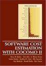 Software Cost Estimation with Cocomo II (with CD-ROM)